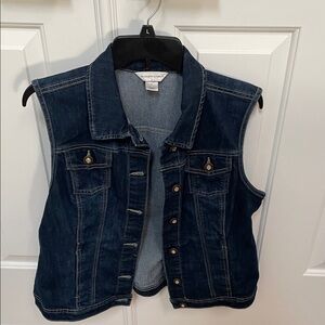 Christopher & Banks denim vest